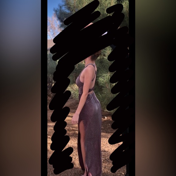 B. Darlin sparkly wine colored dress. Size 1/2. - Picture 8 of 8